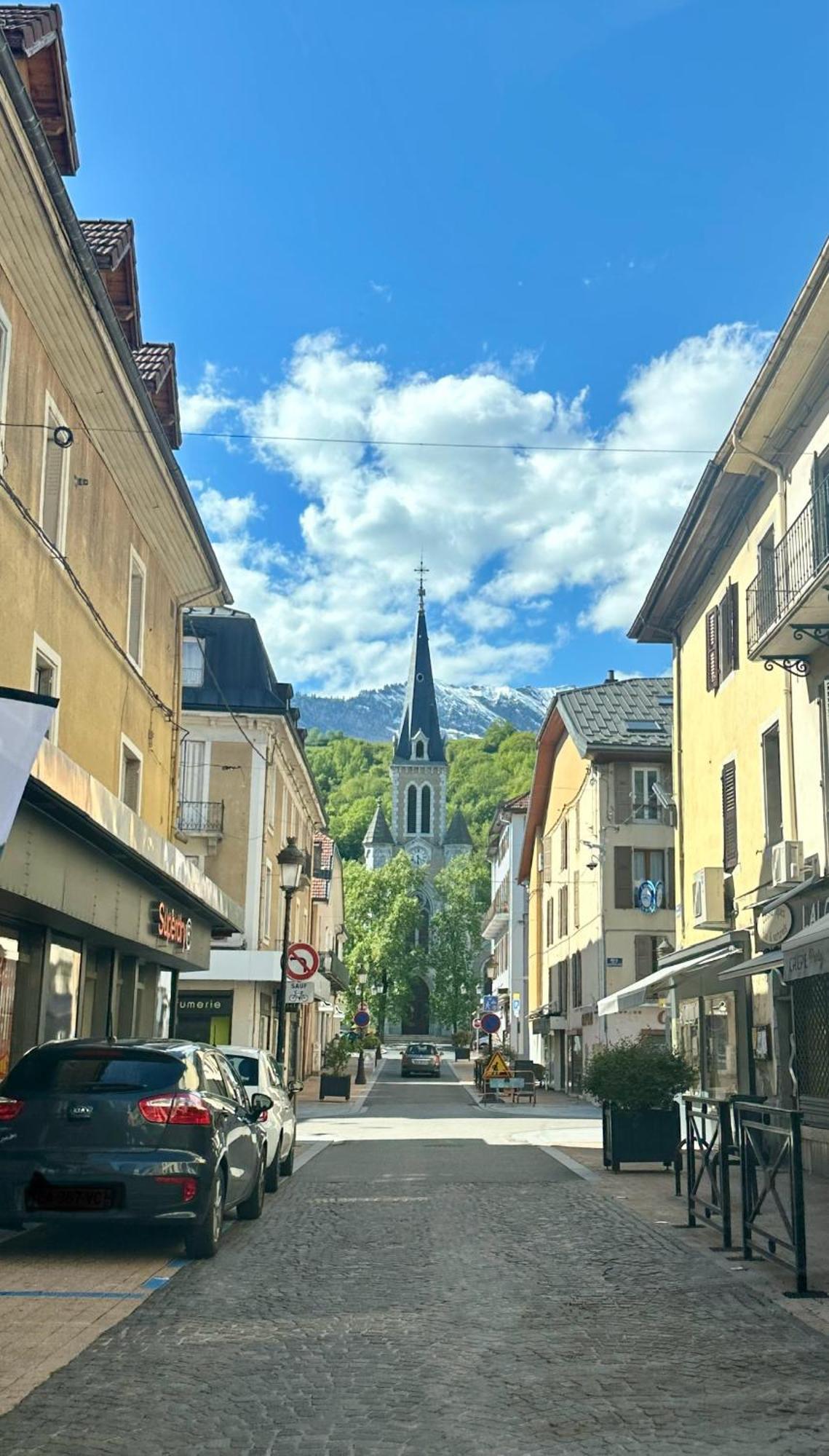 Le Refuge T3 Centre Ville 63M2 Pied Des Montagnes Albertville Exterior photo